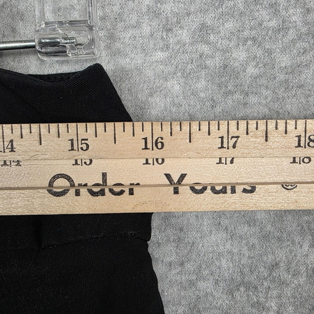 Shape FX Newport News Pants Womens 13 Black‎ Stretch Dress Career Straight Leg - Picture 8 of 13